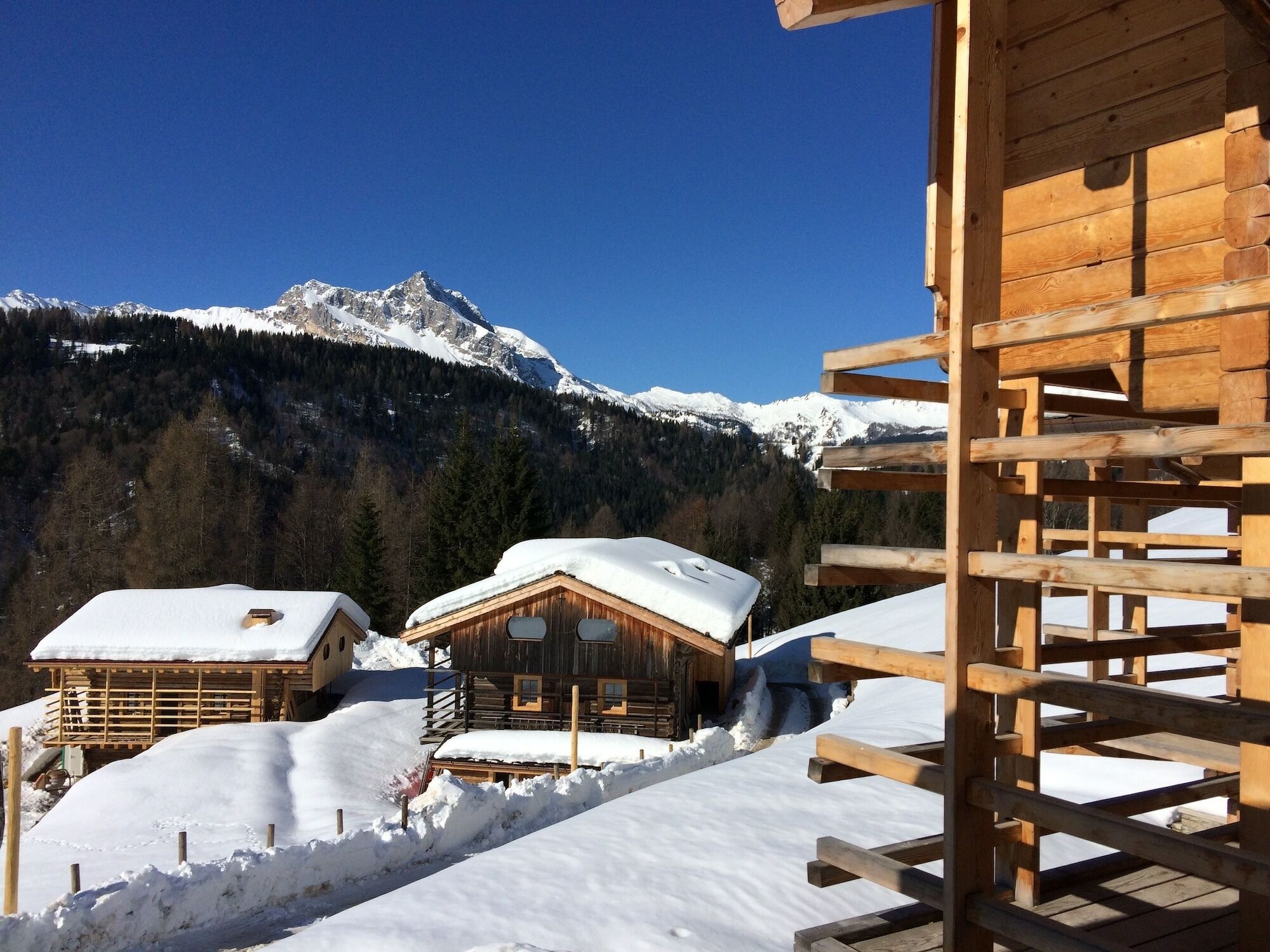 Hotel The Originals Borgo Eibn Mountain Lodge Sauris Exterior photo